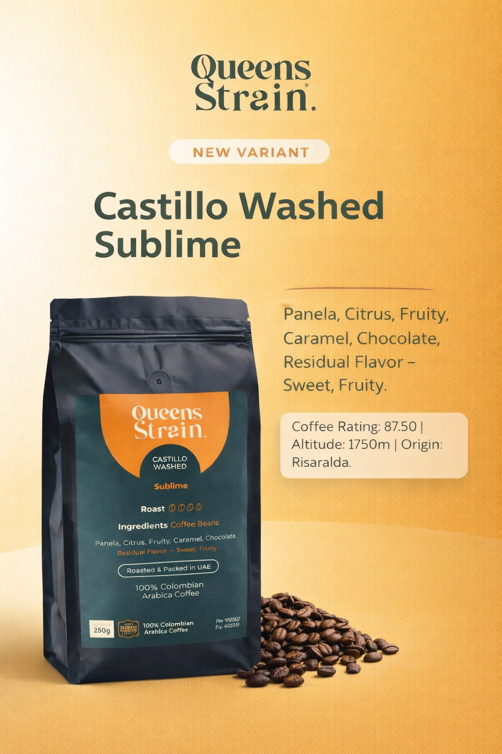 Castillo – Washed Sublime (250g)