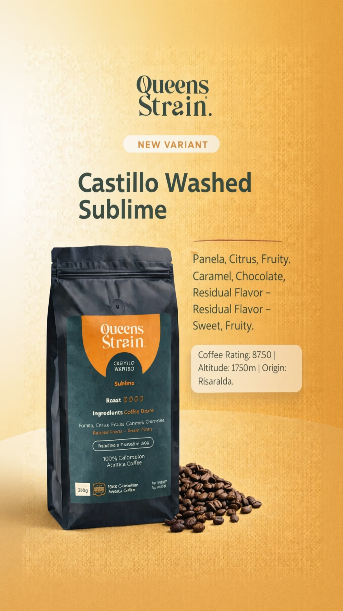 Castillo – Washed Sublime (250g)